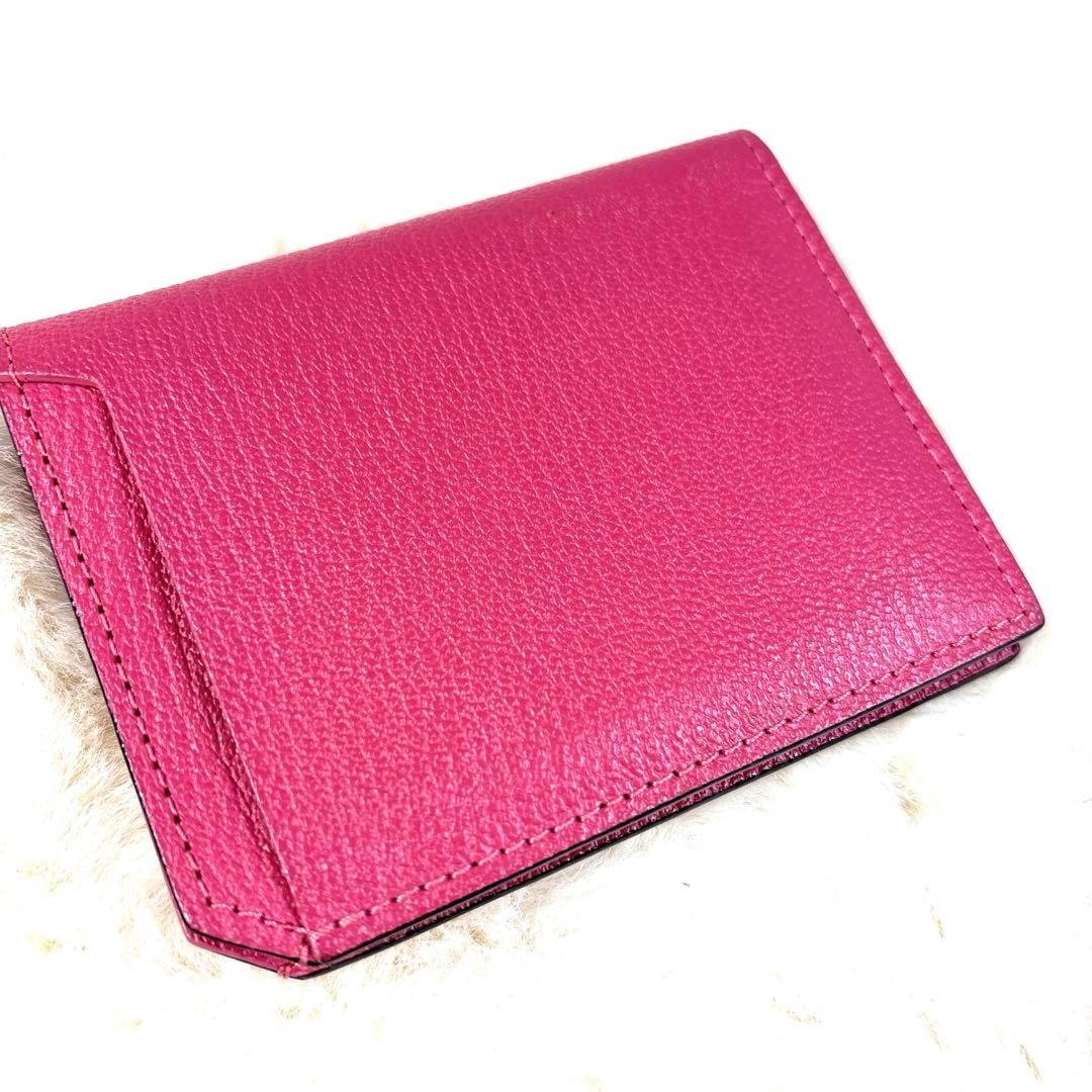 【美品】L'arcobaleno ラルコバレーノ スマートカードウォレット