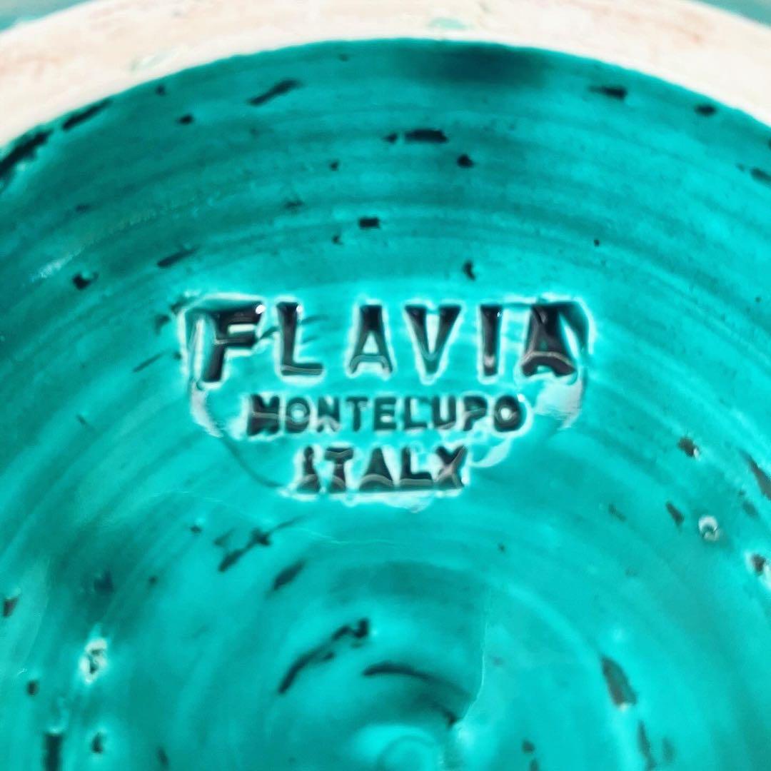 フラビア　イタリア　フラワーベース　ビンテージ雑貨　蚤の市　インテリア雑貨