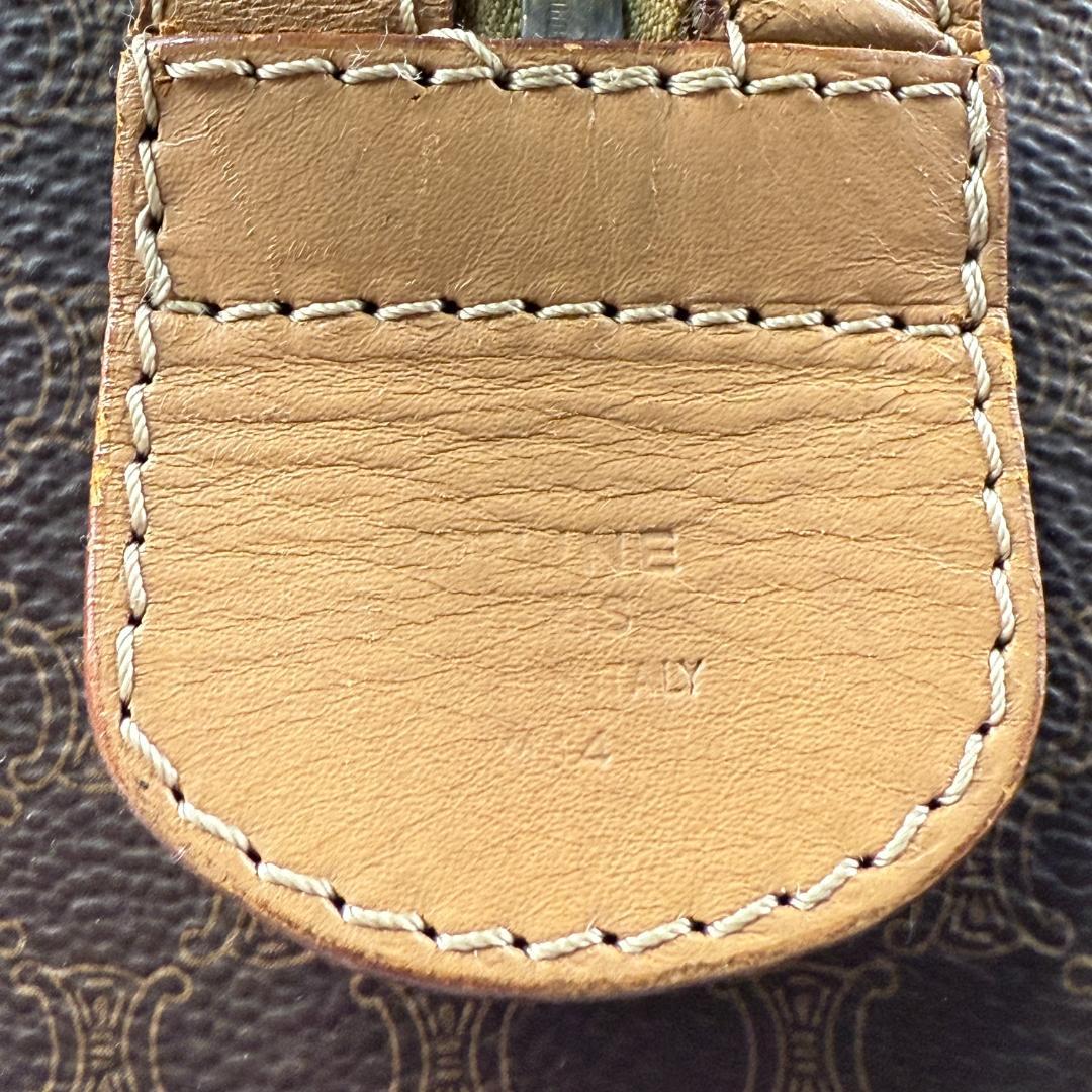 美品 セリーヌ ボストンバッグ マカダム モノグラム 嘉手納 大容量 旅行