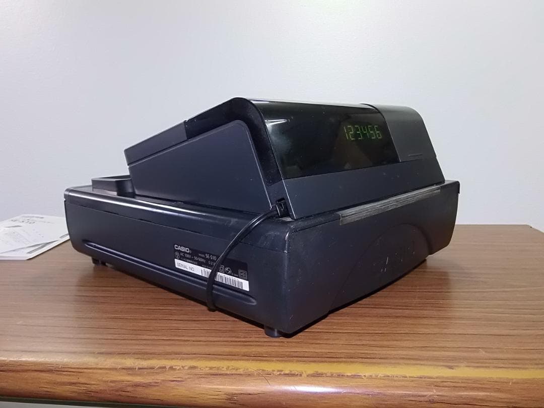 人気の黒310簡単レジ 感熱紙カシオ SE-S10(黒)レジスター 8部門