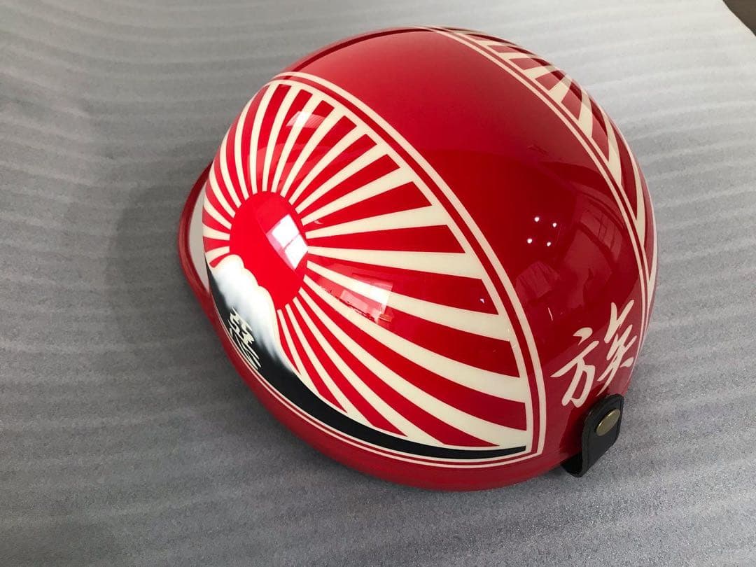 富士日章 コルク半 ヘルメット GPZ400F ゼファーχ