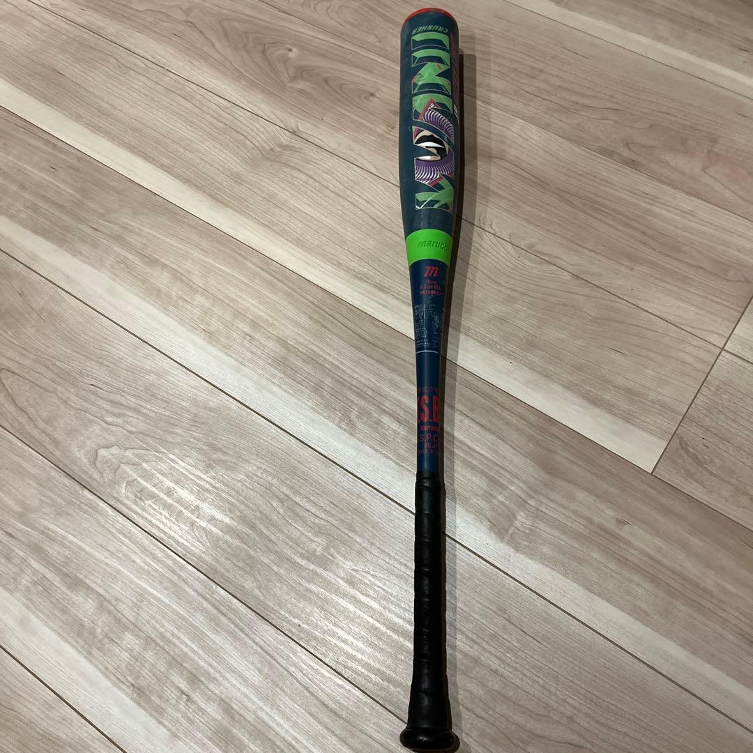 ワニクラッシャー　ワニクラ　少年軟式野球　バット