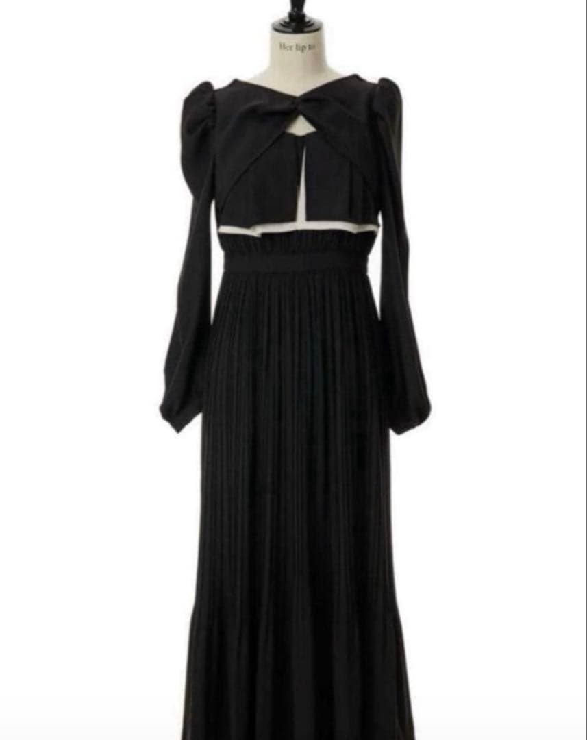 【値下げ×】herlipto La Rochelle Pleated Dress