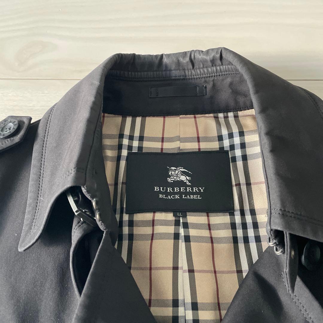 BURBERRY BLACK LABEL トレンチコート ブラック