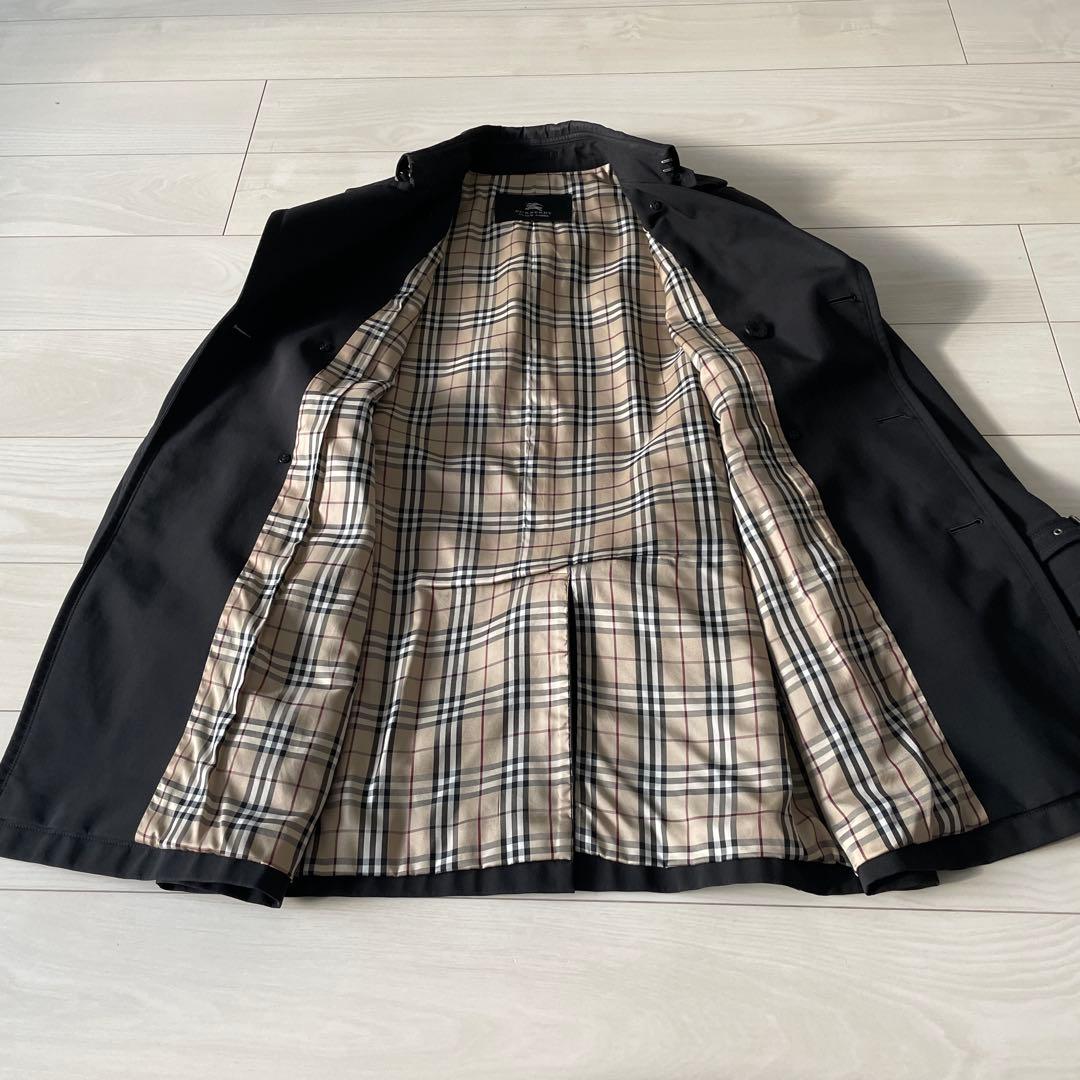 BURBERRY BLACK LABEL トレンチコート ブラック