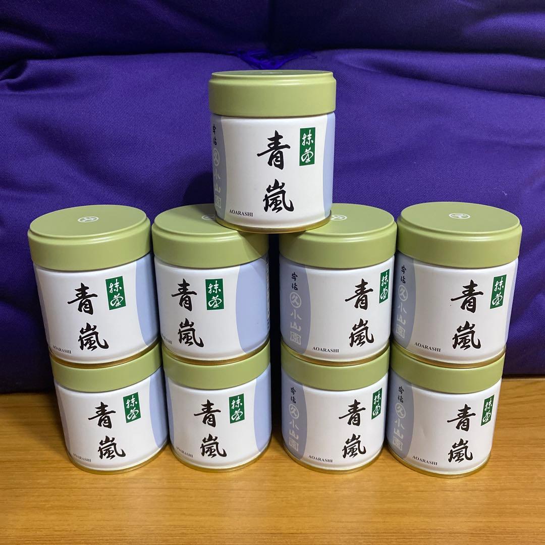 宇治 丸久小山園 抹茶 青嵐 缶入 40g 9缶 小山園 ❾