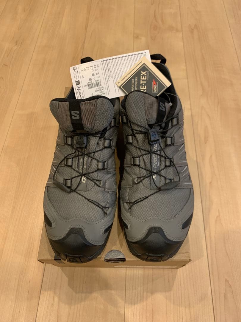 サロモン XA PRO 3D GTX グレー ブラック 28.5cm