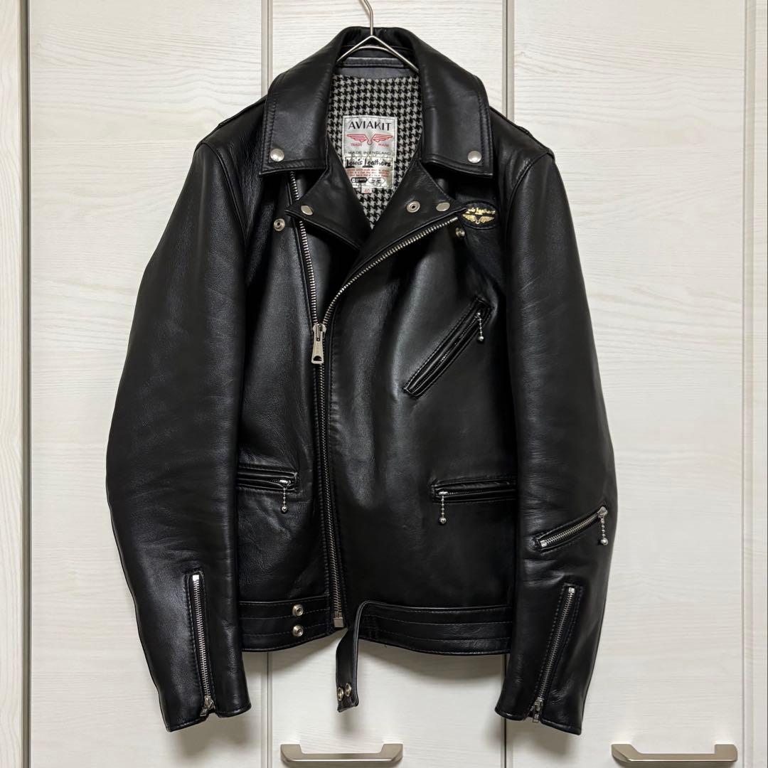Lewis Leathers ラットランドシープ サイクロン 40 ビッグサイズ