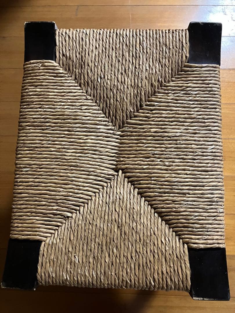 松本民芸家具　514型ラッシスツール