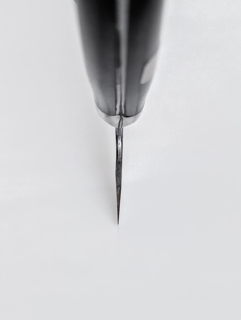 藤原照康作 TERUYASU FUJIWARA 幻の名刀白一鋼 牛刀 210mm