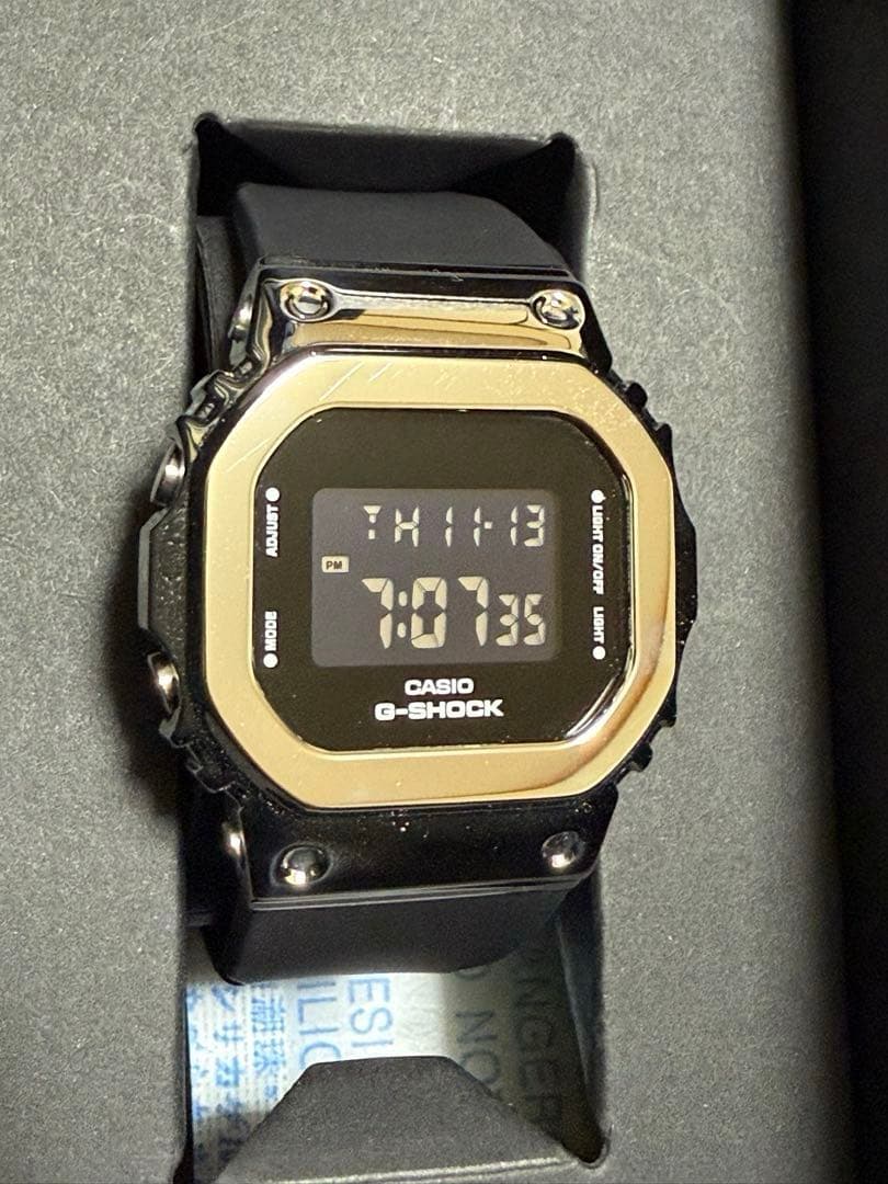 CASIO G-SHOCK GM-S5600U-1JF ブラック 美品