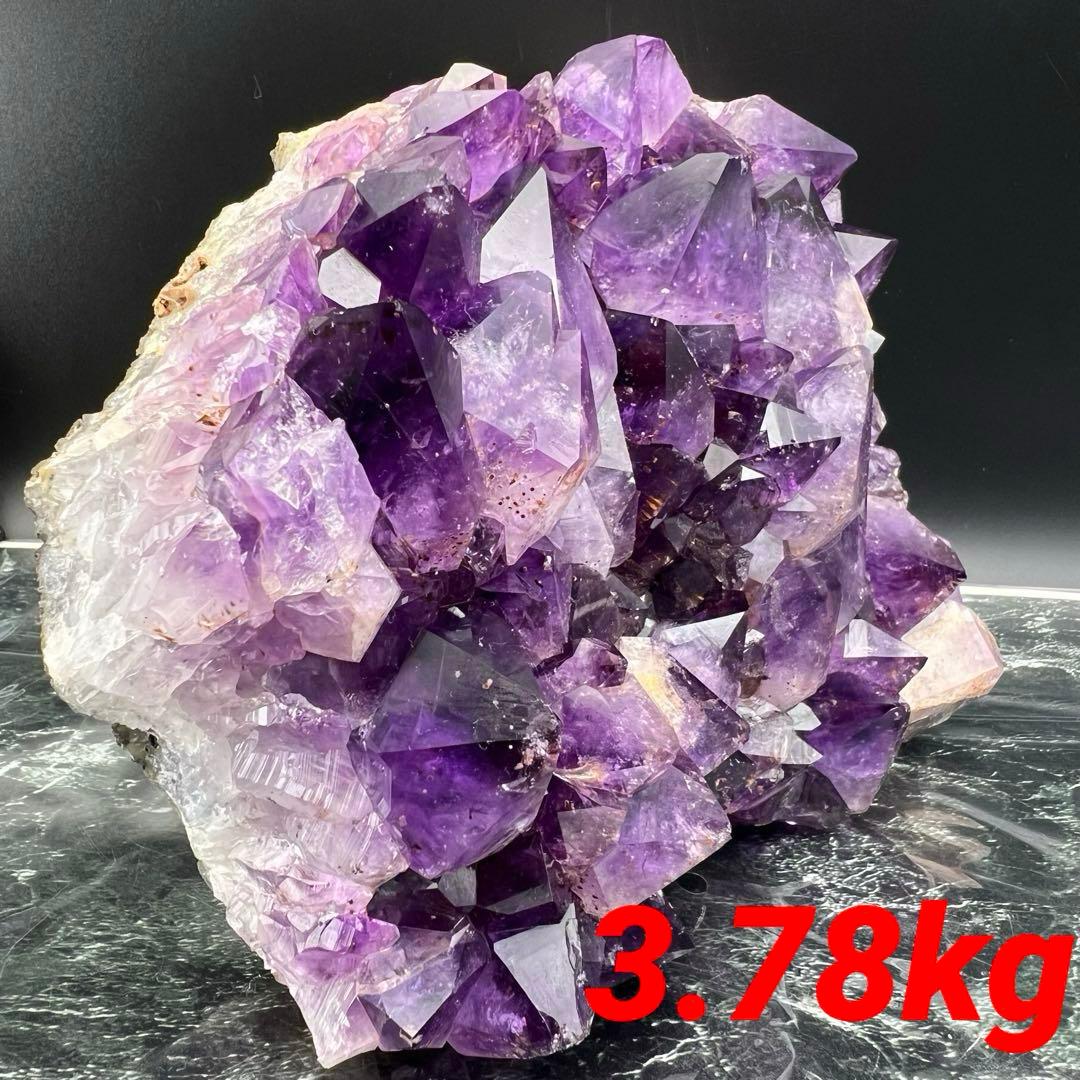 ☆特大サイズ美紫結晶☆最強浄化や魔除にも☆アメジストクラスター 天然石 原石