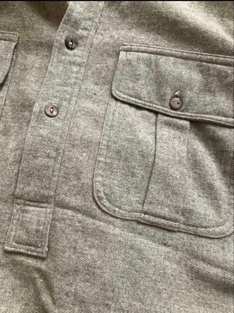 Abercrombie & Fitch ウールワークシャツ 30s チンスト