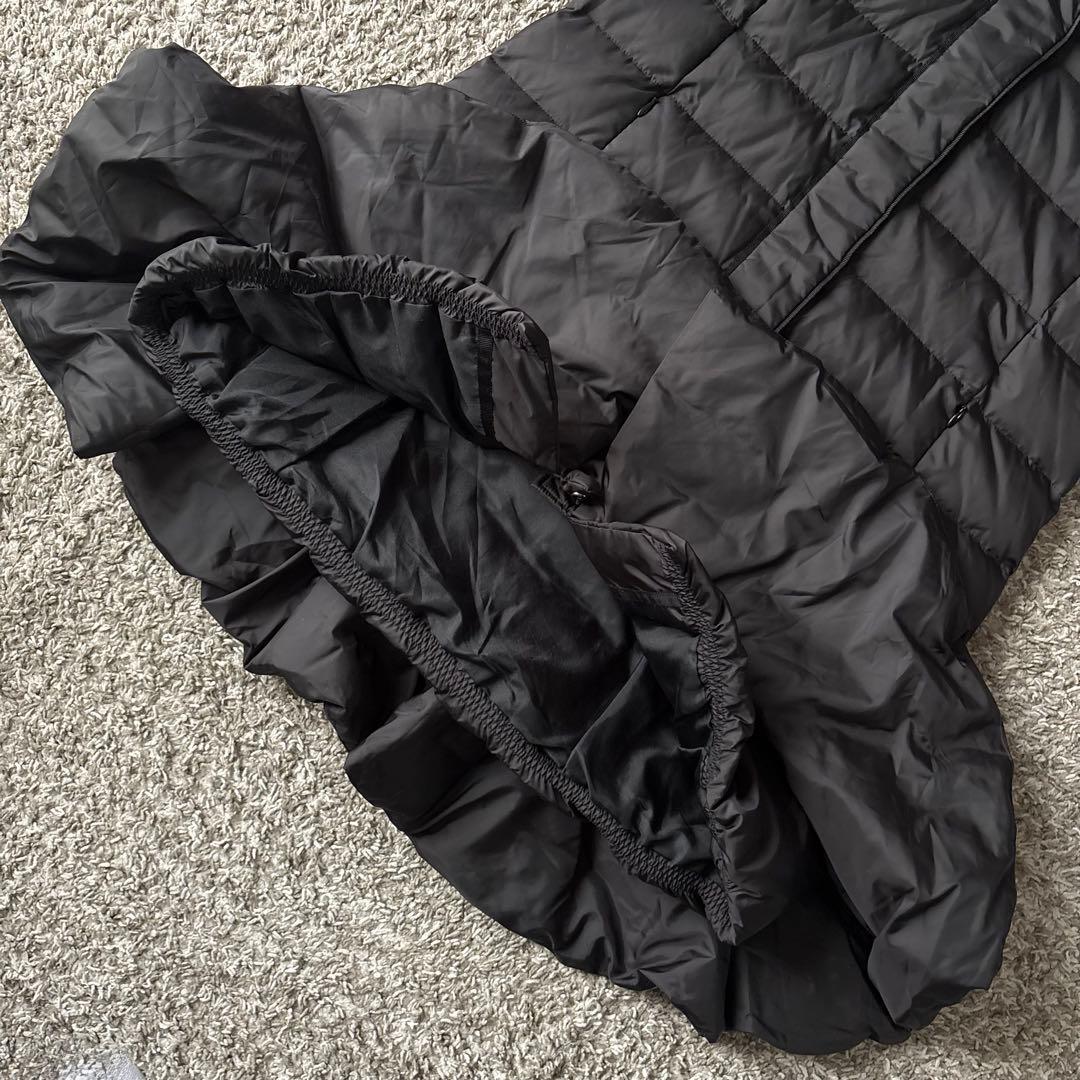 Chesty フォックスファー 4way ダウンコート ベスト可 黒 サイズ0