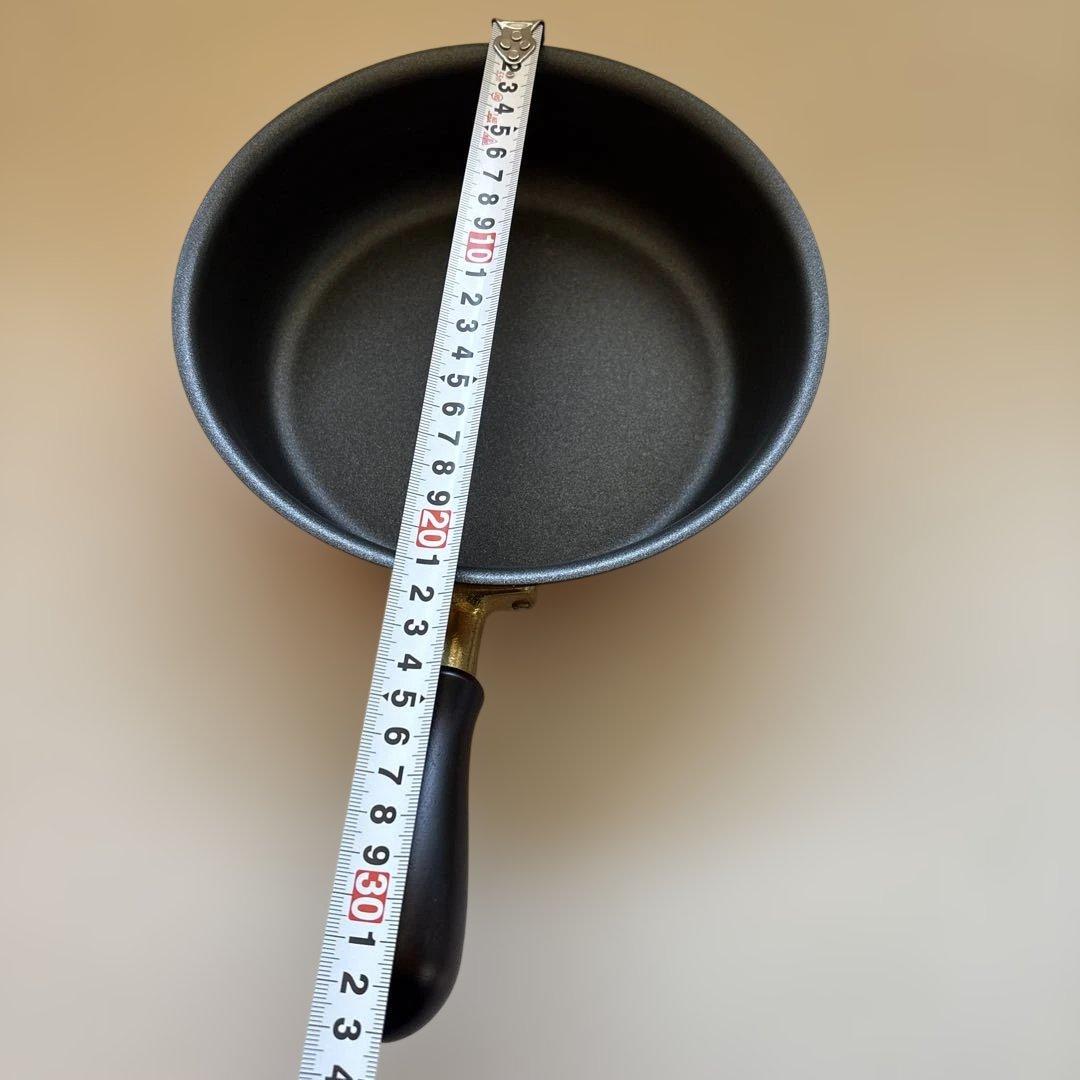 新光金属　フッ素加工　 銅製フライパン 新光堂 日本製 純銅 21㎝