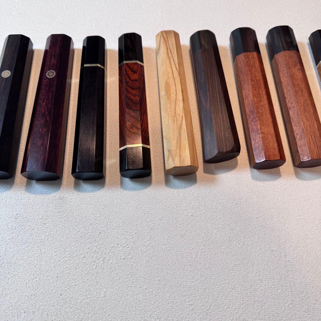 270mm 先丸柳刃包丁 鏡面　天然木八角柄 刺身包丁 全鋼　和包丁