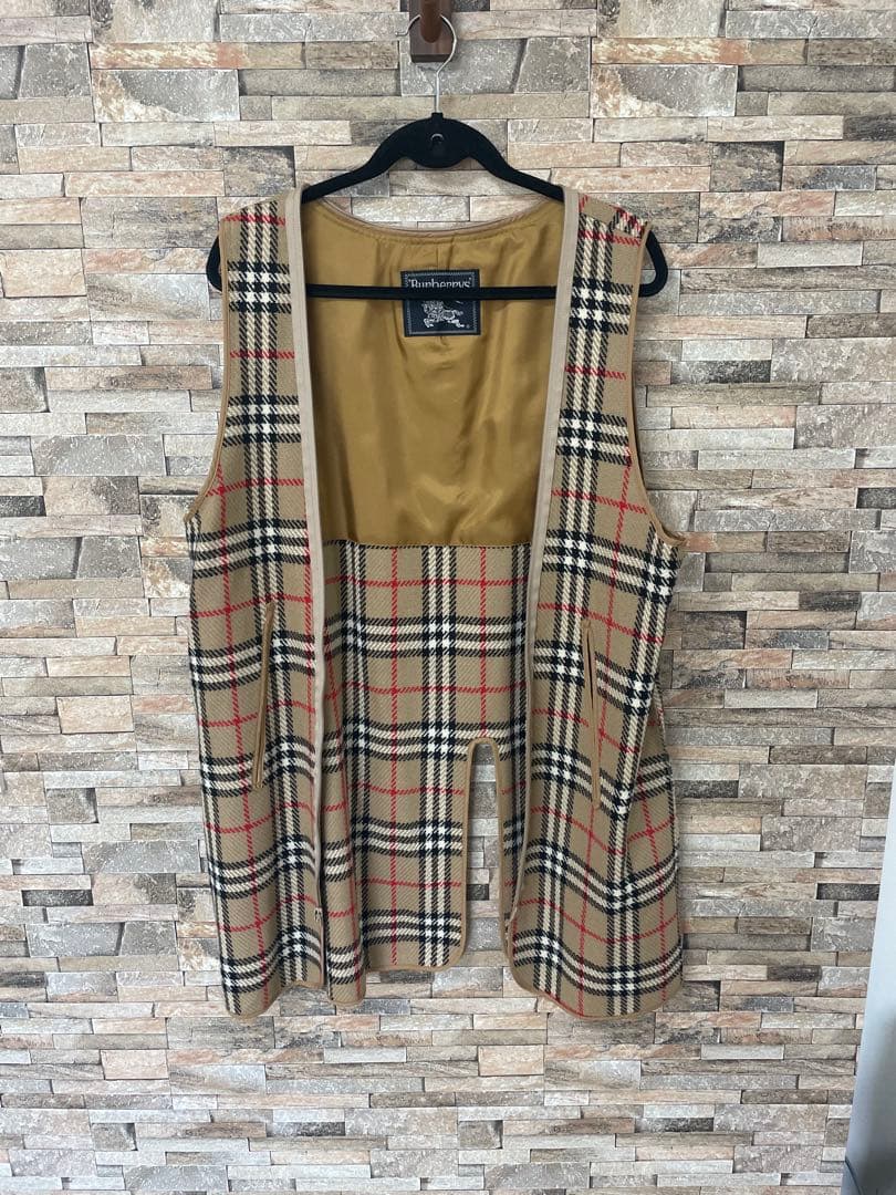 本日限定価格　Burberry トレンチコート グレー チェック裏地