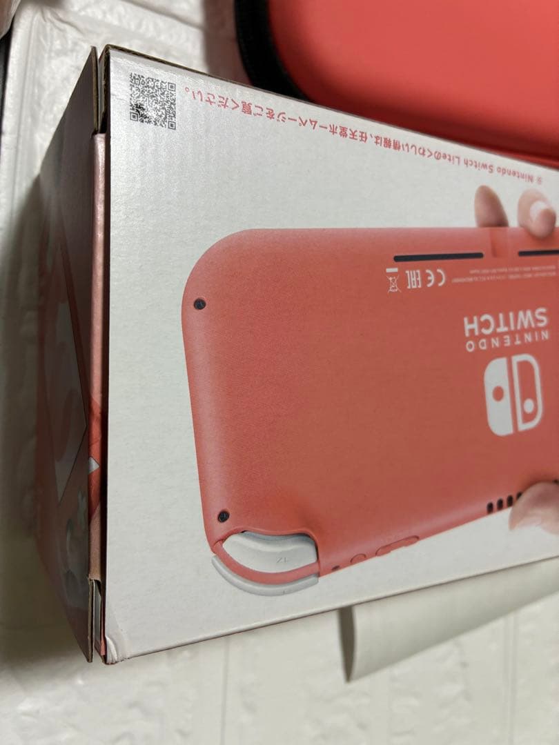 Nintendo Switch Lite スイッチ　ピンク 本体 充電器付き