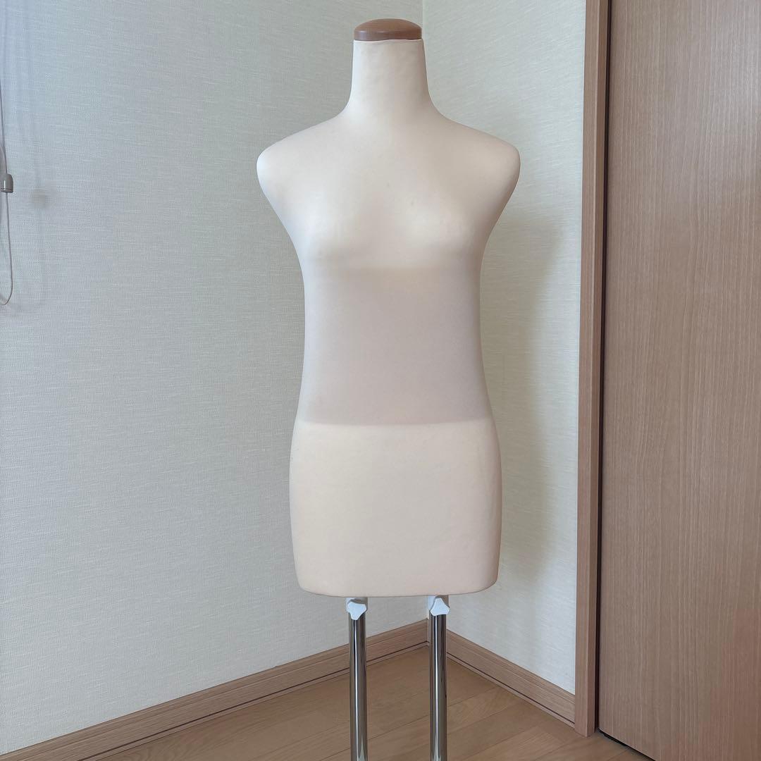 和装トルソー着付け練習用 ベージュ マネキン ノースリーブ