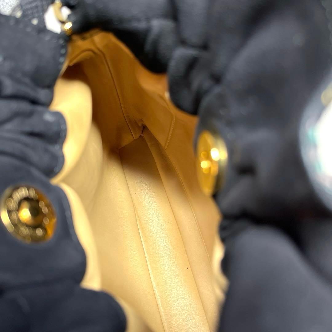 【美品】印傳屋　インデンヤ　巾着バッグ　ポーチ