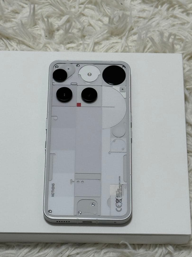 国内版Nothing Phone (3)256GB SIMフリー　ホワイト 美品