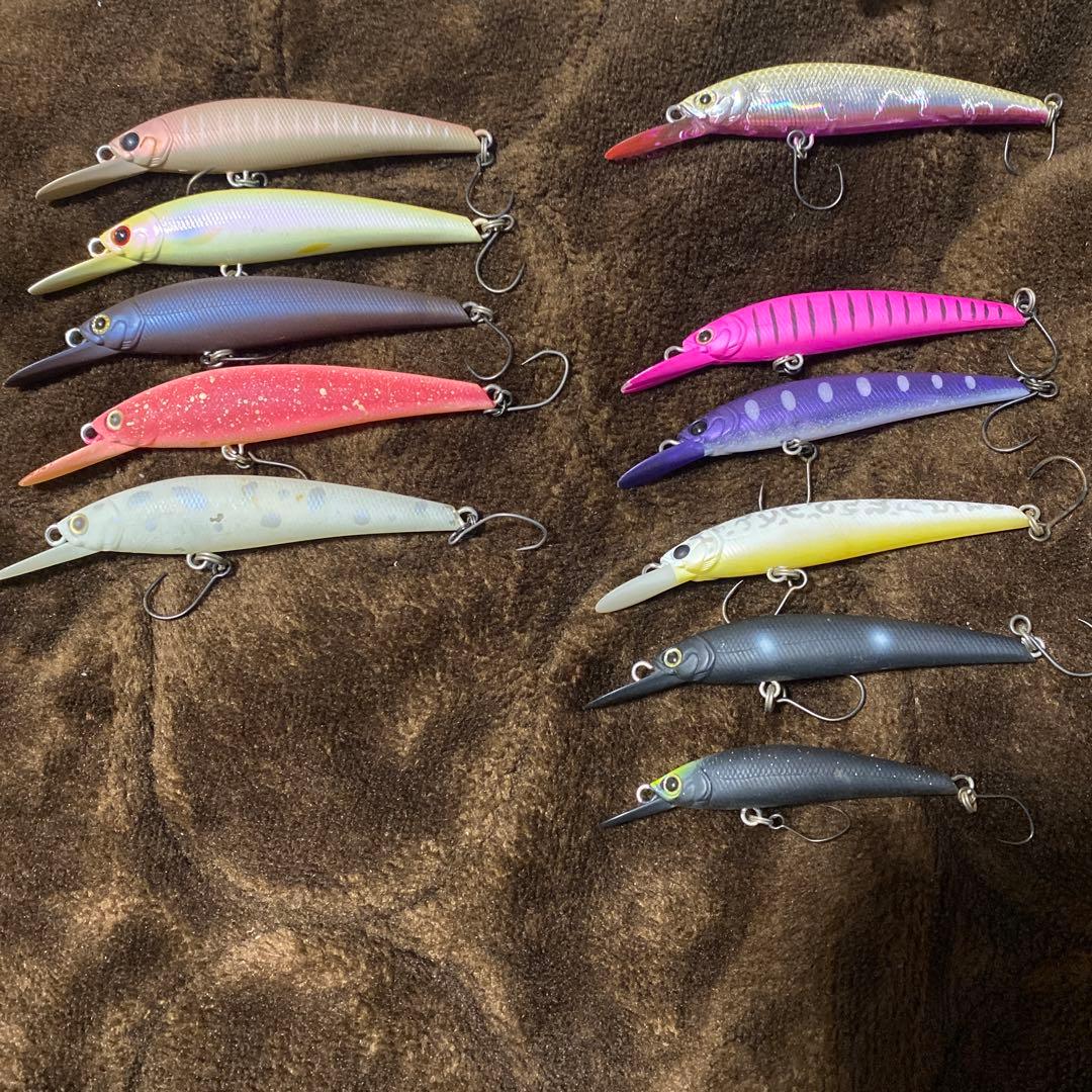 エリアミノーイング　ブラストイットミノー77 66 50 11個セット