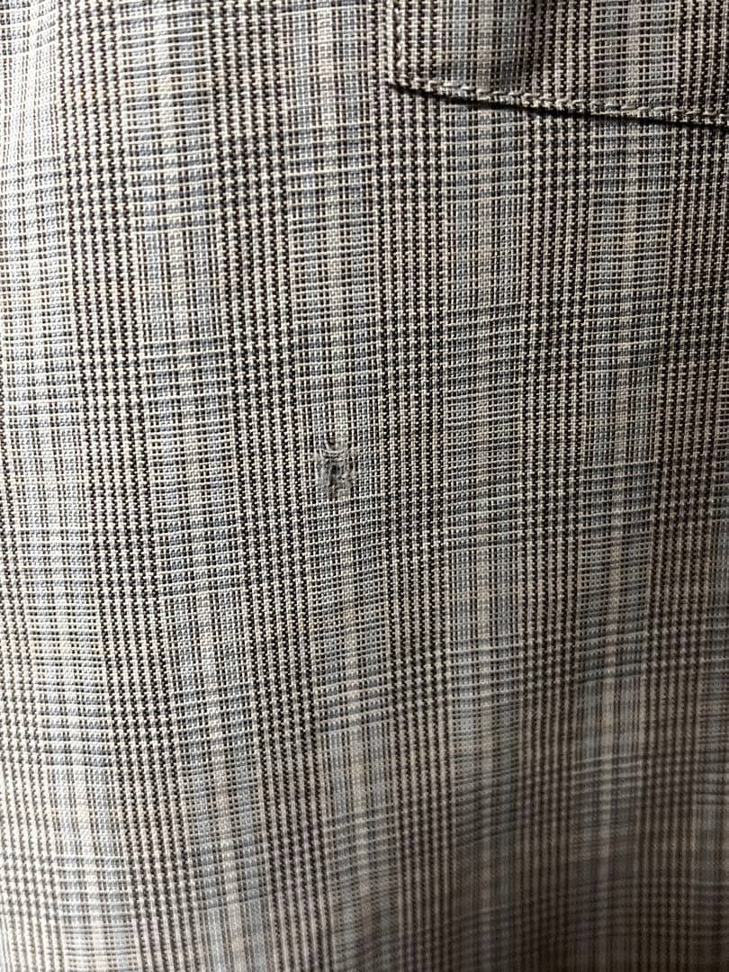トップス SUPER LIGHT WOOL CHECK SHIRTS