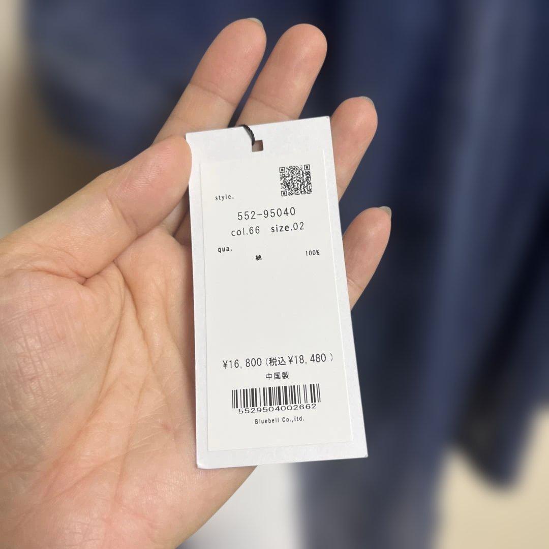 Mal.レレレ　CYNICAL デニムブルー 半袖シャツ