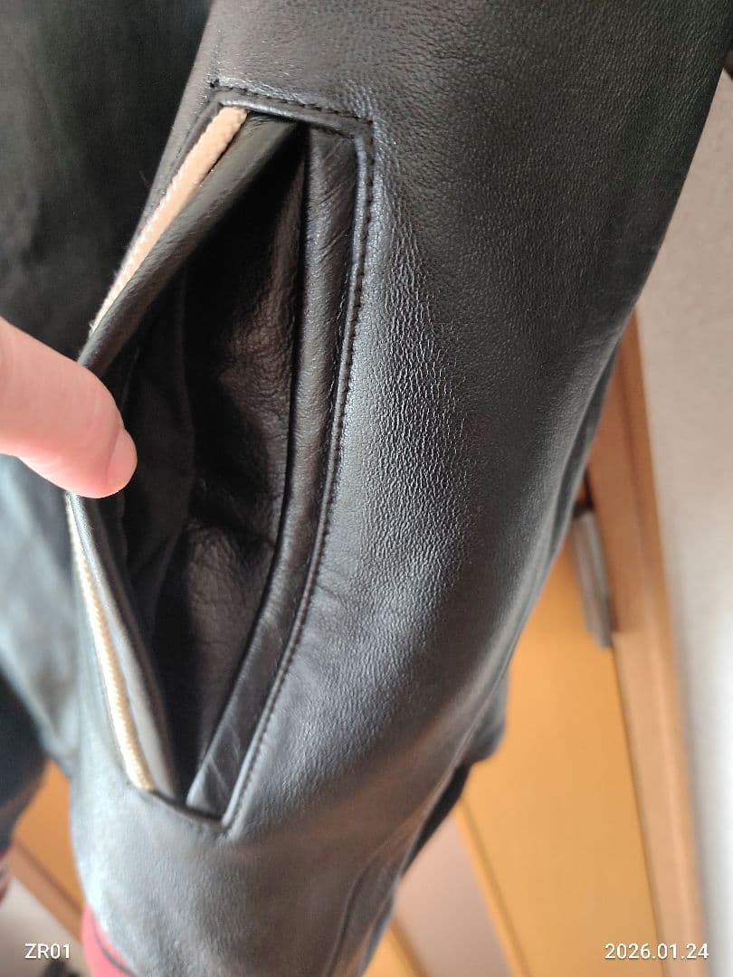 AVIREX varcityレザージャケット◆XL◆アヴィレックス◆大きいサイズ