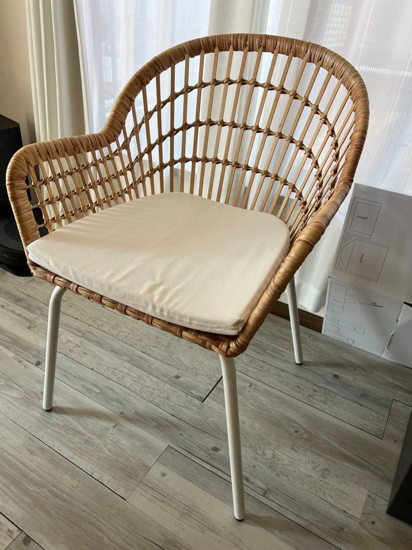 IKEA　イケア NILSOVE ニルソーヴェ チェア　ラタン　椅子