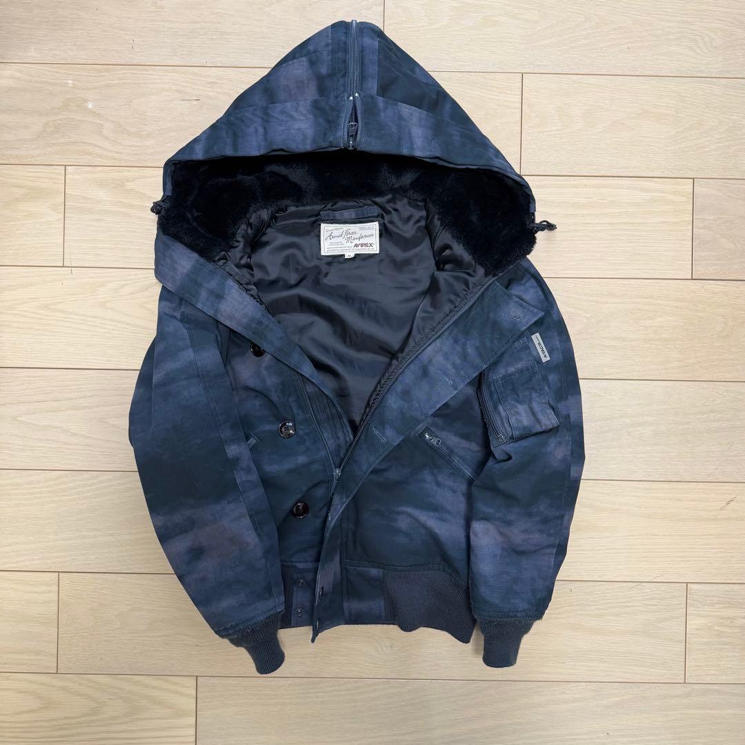 00s avirex n-2b camo フライトジャケット