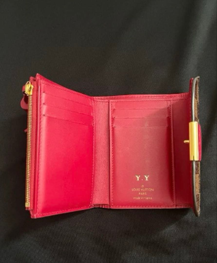 【希少】ルイヴィトン　ポルトフォイユ・クロワゼット　コンパクト