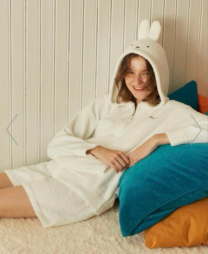 ジェラートピケ Dick Bruna ベビモコ パーカ&ショートパンツセット