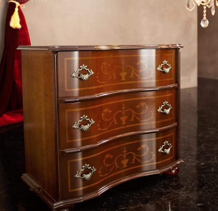 NMU ITA　収納家具　ブラウン　3段　幅58cm