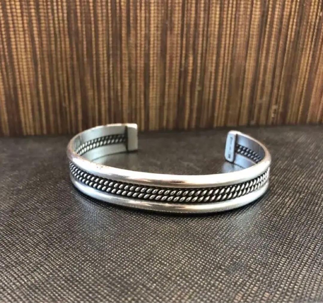 ナバホ　TAHE ステアリング　バングル　925 タヘ