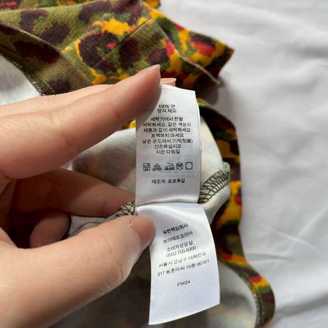 Supreme Small Box L/S Tee Cheetah ロンT L