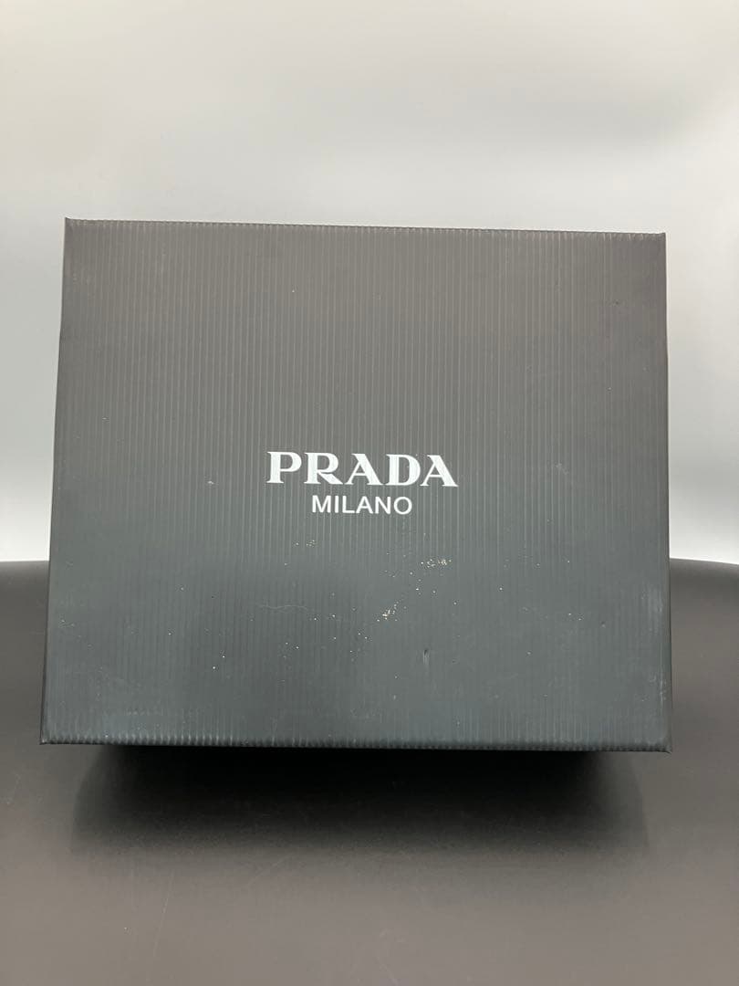 PRADA RE-NYLON ハイカットスニーカー 937 37 BLK