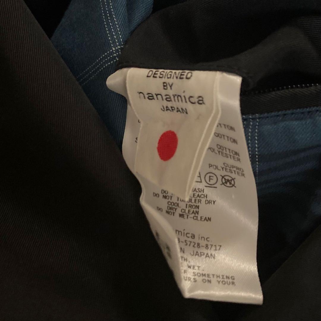 L ナナミカ 2L Cotton GORE-TEX Balmacaan Coat