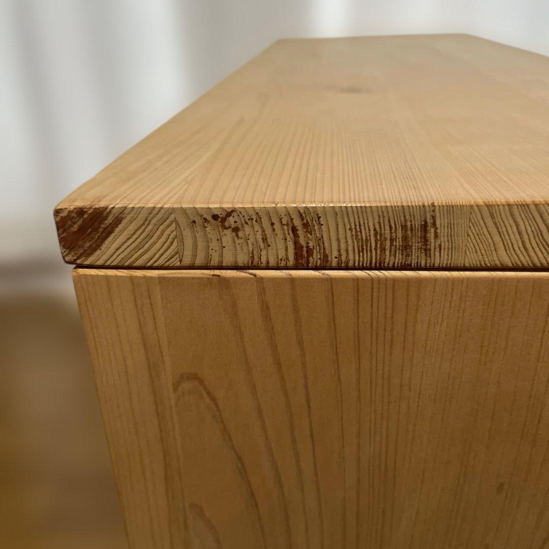 木製ローボード（紀州檜製 ）ベルメゾン