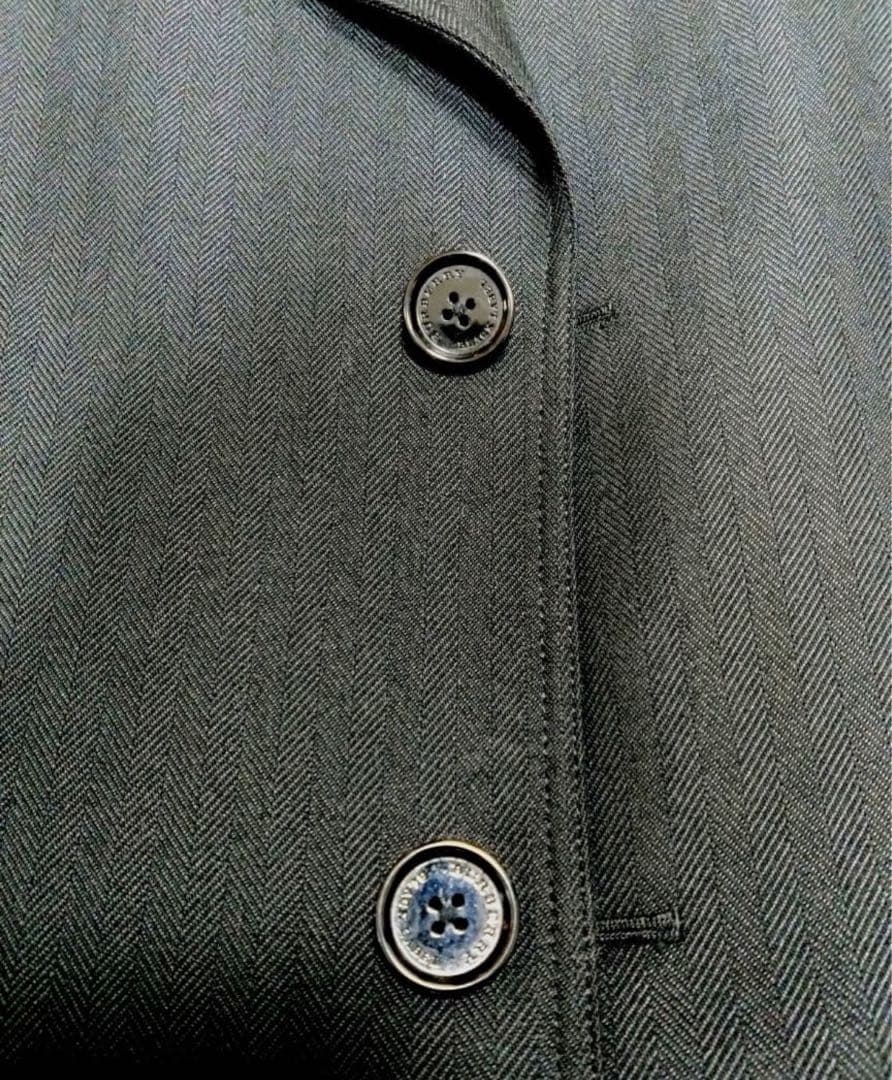 【美品】BURBERRY BLACKLABEL ウール混トレンチコート M