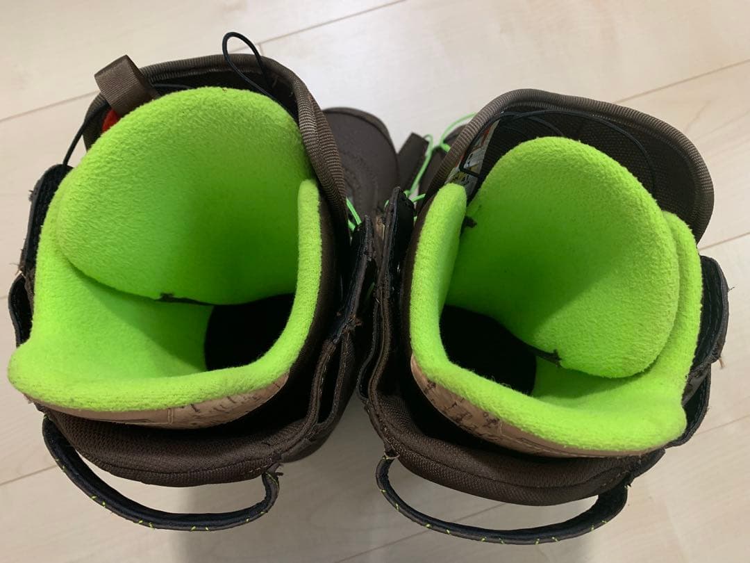 BURTONバートン⚫︎RULER スノーボードブーツ ブラウン/グリーン26cm