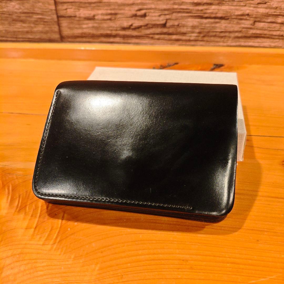 forme short wallet コードバン
