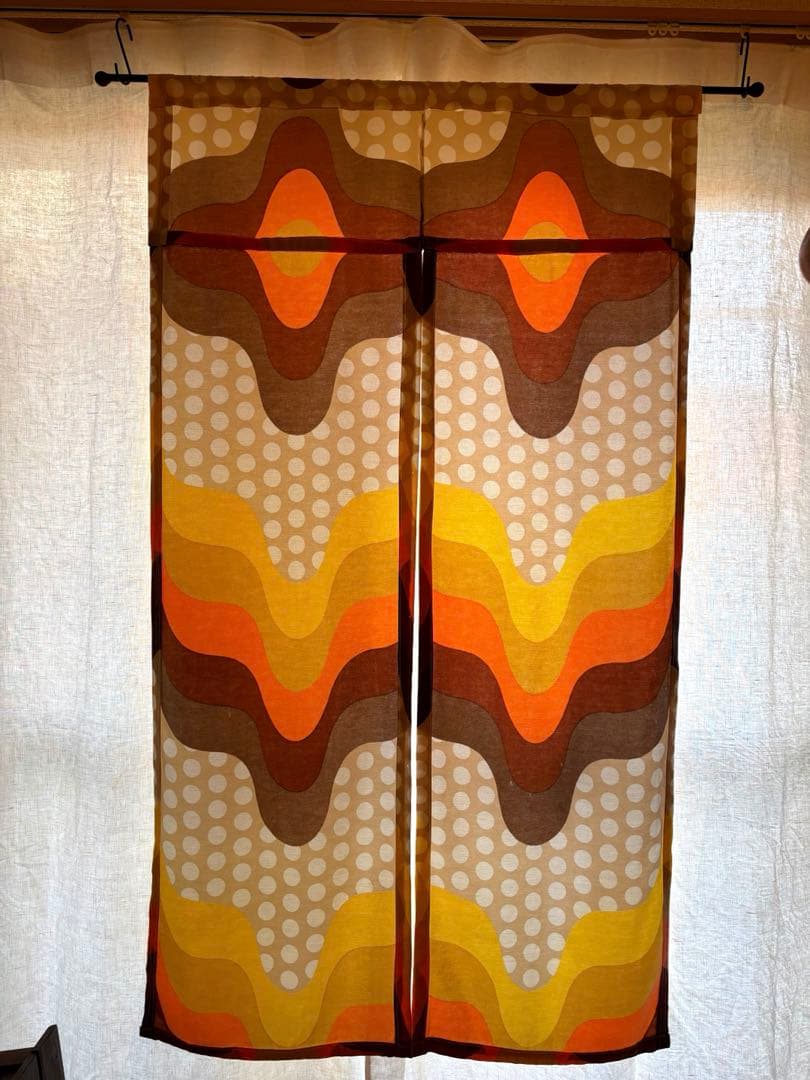 ミッドセンチュリー のれん