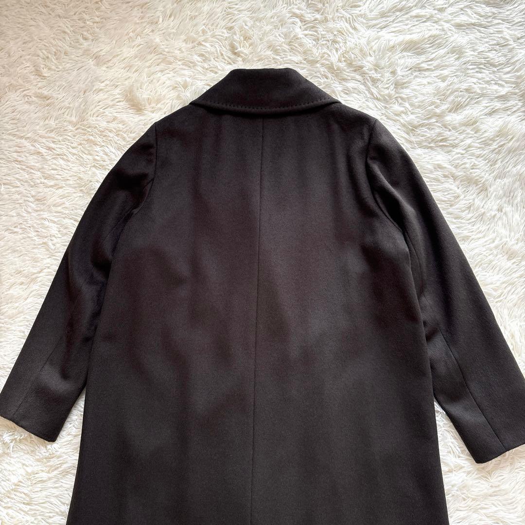 新品✨15号 3L ゼルーラ アンゴラ ウール ロングコート カーキ ゆったり