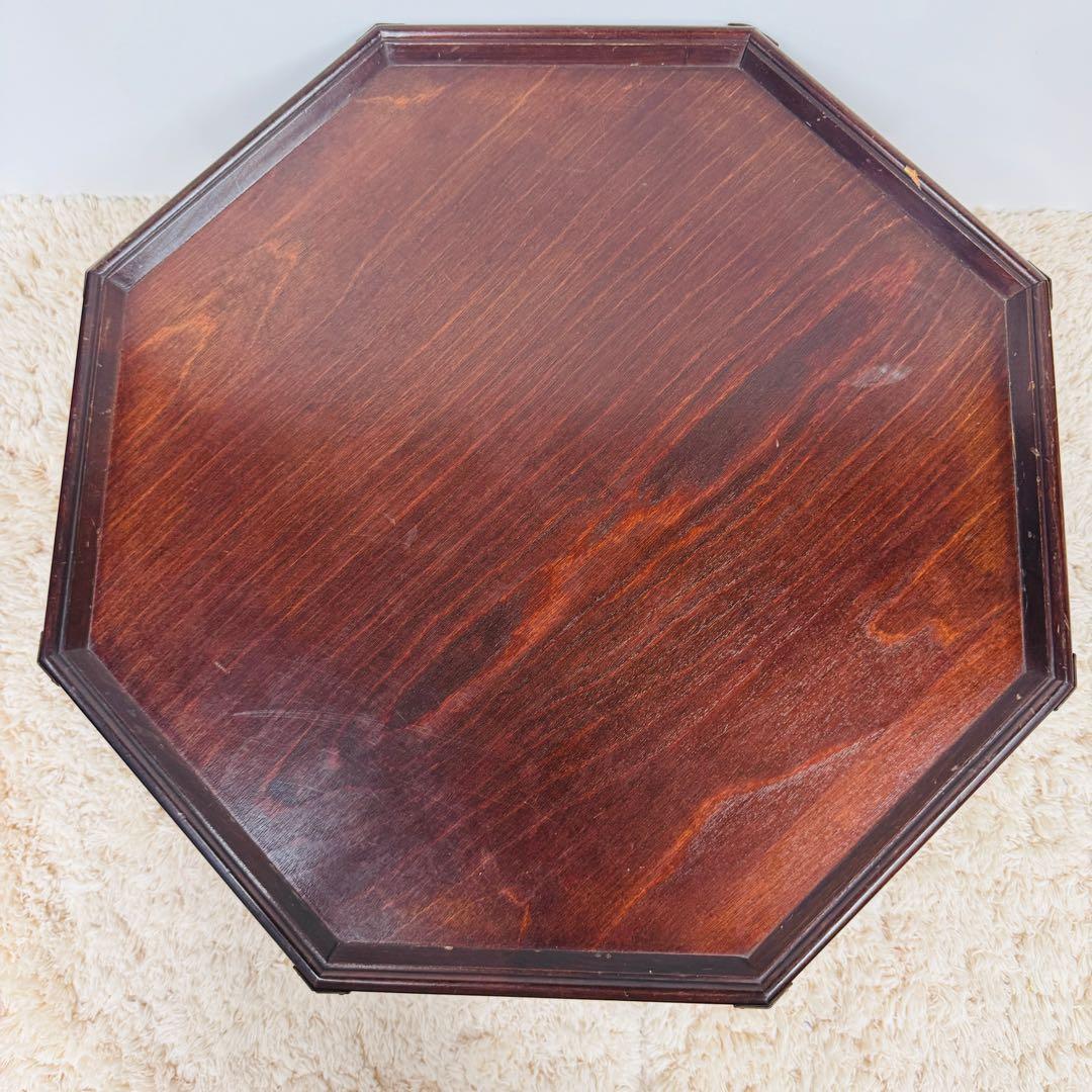 松本民芸家具 八角卓 折りたたみ式 ローテーブル 座卓 茶道具 和家具 希少品