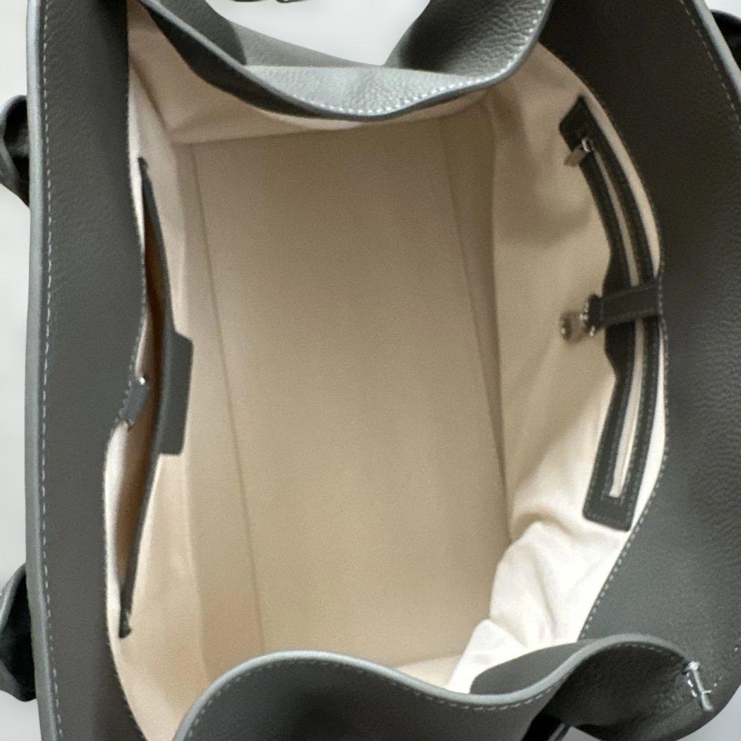 JISTORY サイドベルト ボストンバッグ グレー