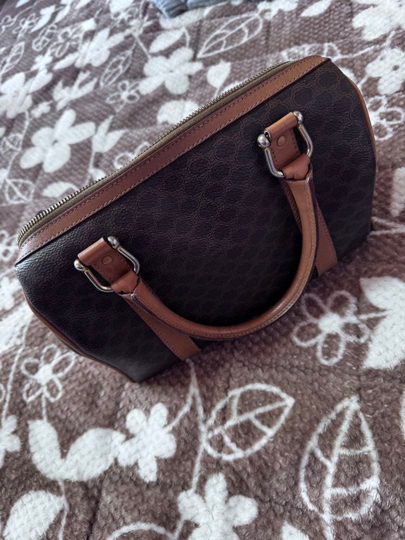 ダークブラウン ハンドバッグ