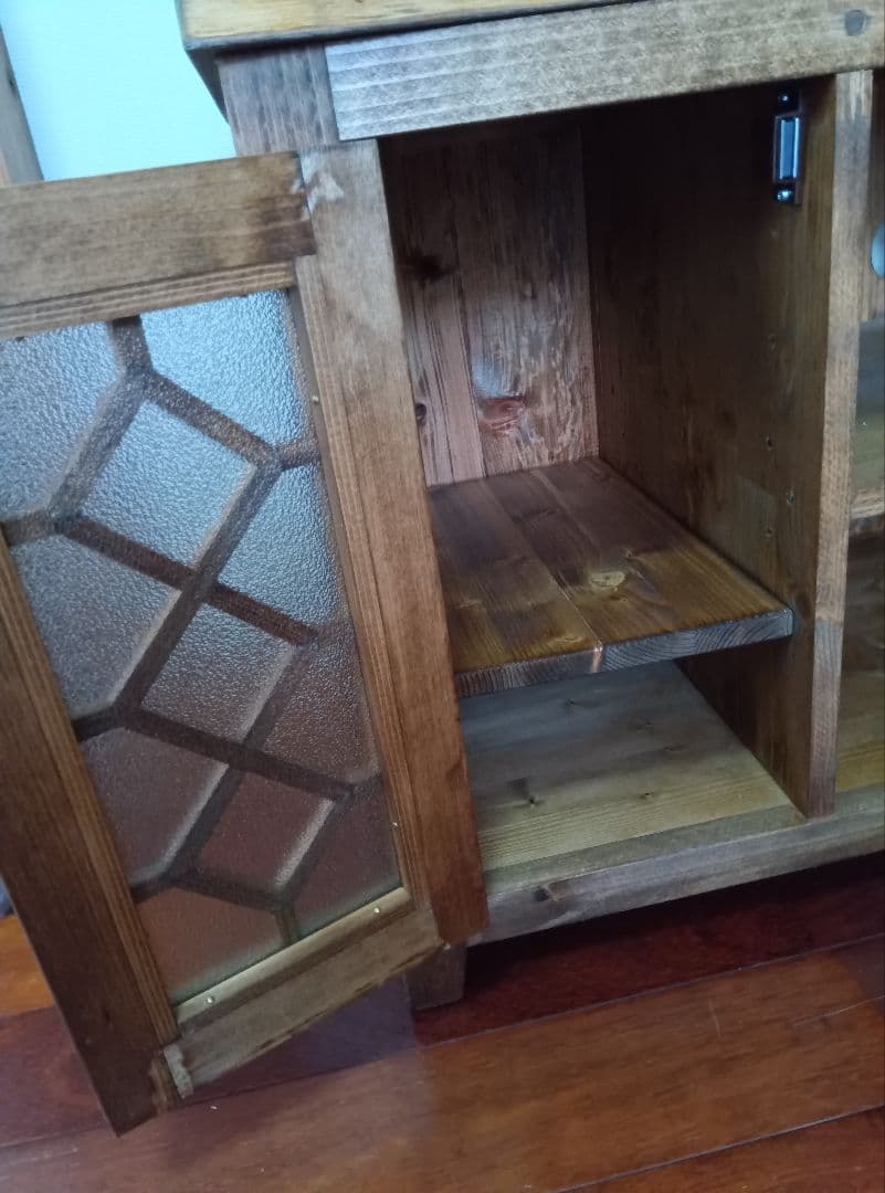 なみきち＊国産檜の一枚板使用のTVボード