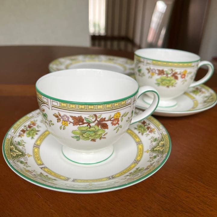【希少品】ウェッジウッド★TAMARISK★トリオ　ペア