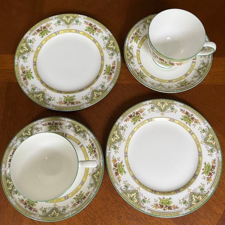 【希少品】ウェッジウッド★TAMARISK★トリオ　ペア
